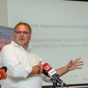 Fotogalerie Pressekonferenz Mauthausen Außenlager App