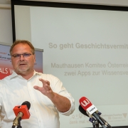 Fotogalerie Pressekonferenz Mauthausen Außenlager App