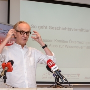 Fotogalerie Pressekonferenz Mauthausen Außenlager App