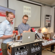 Fotogalerie Pressekonferenz Mauthausen Außenlager App