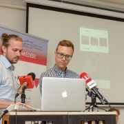 Fotogalerie Pressekonferenz Mauthausen Außenlager App