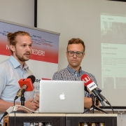 Fotogalerie Pressekonferenz Mauthausen Außenlager App