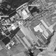 © Land NÖ Overview 1:10,000 with GPS data; 1: Memorial site 2: Tank test track 3:Storage area 4: Viehdorfer tunnel