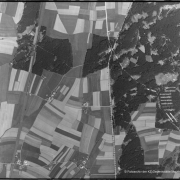 © Photographic collection of the Mauthausen/USHMM concentration camp memorial Aerial view of the US Army from 20.04.1945 13.00