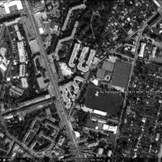 © Google Earth Detail with GPS data, former storage area at FAC sports field