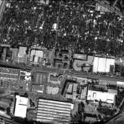 © Google Earth Detail with GPS data, former location of the Hofherr&Schrantz workshop