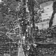 © DORIS Cadastral map 1:5,000; Lenzing concentration camp subcamp