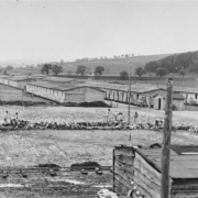 © USHMM/Bundesarchiv - Foto: Francesc Boix Lageraufbau, 1940