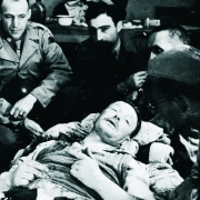 © AMM Einvernahme KZ Mauthausen Kommandant Franz Ziereis in Gusen I, Mai 1945