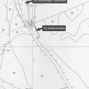 © Urmappe ehem. KZ-Außenlager und heutige Gedenkstätte