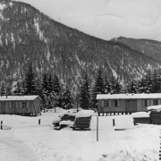 © AMM CC-Ebensee: camp construction, winter 1943-44
