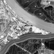 © DORIS Overview 1:10,000 with GPS data and cadastral division, Linz I; 1=existing camp site