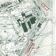 Archiv der Stadt Linz AL‐Linz I&III Plan der amerikanischen Befreier 1945