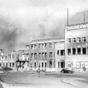 © Bezirksmuseum Simmering KZ-Saurerwerke: Ansicht Werk, Mai 1945