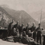 © AMKÖ SS men in the background Koschuta Mountains