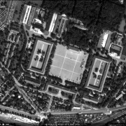 © Google Earth Satellite photo: detail view of the former camp site