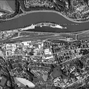 © Google Earth Overview with GPS data, AL Passau III - Danube port